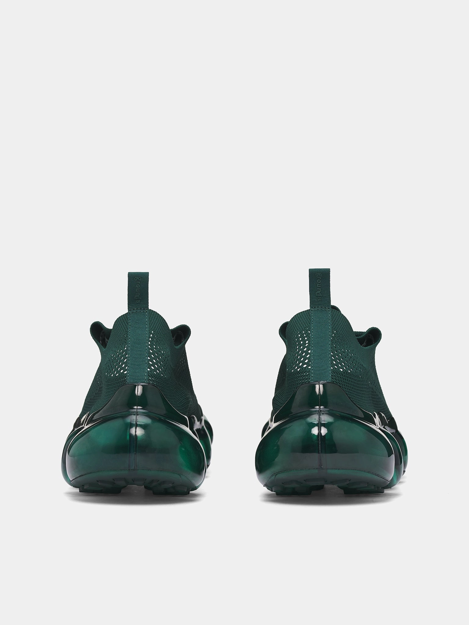 For High Arches Walking Dark Green Knit Jewelry Sneakers (JEWELRY-1370-DARK-GREEN)