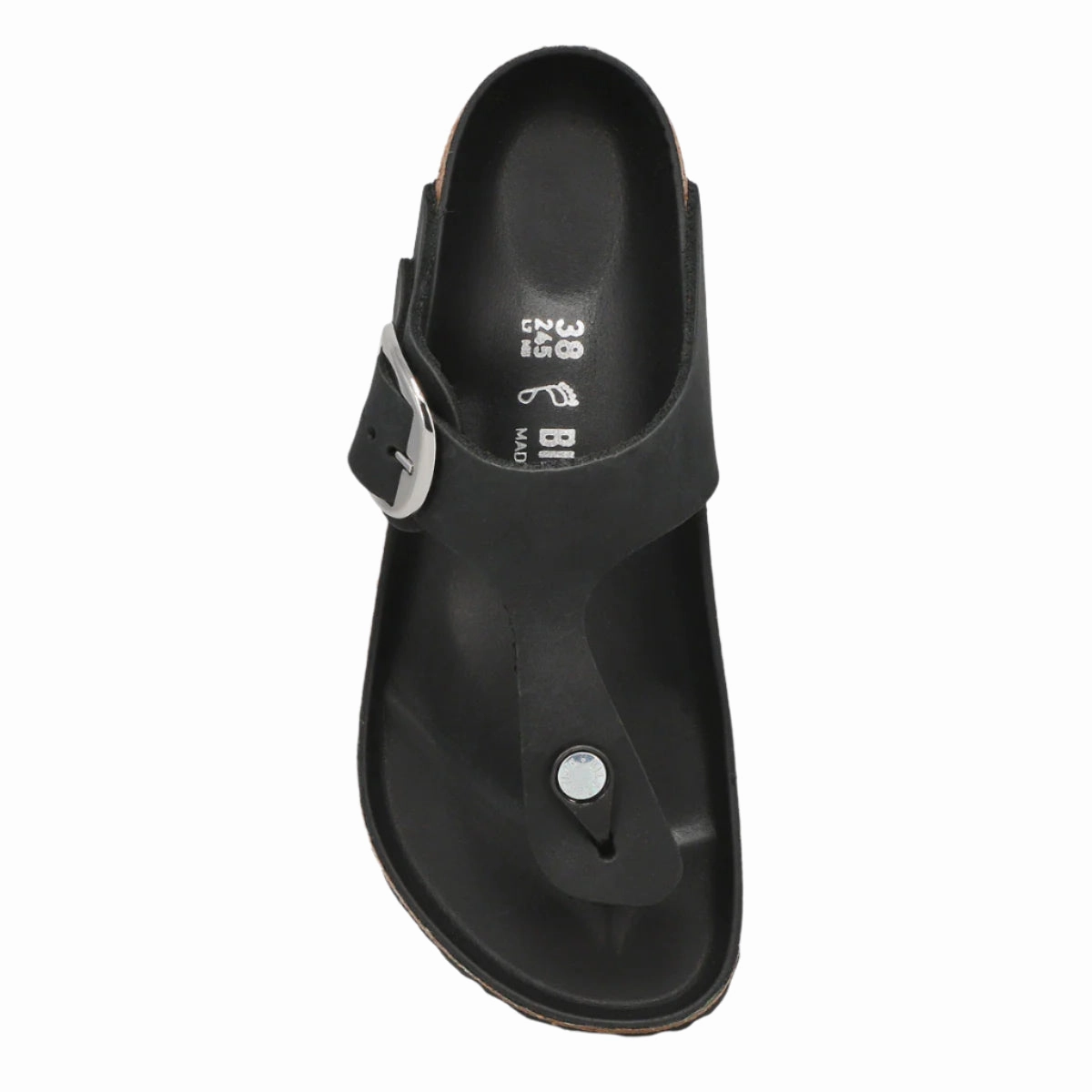 Clogs Tokio Gizeh Black Big Buckle