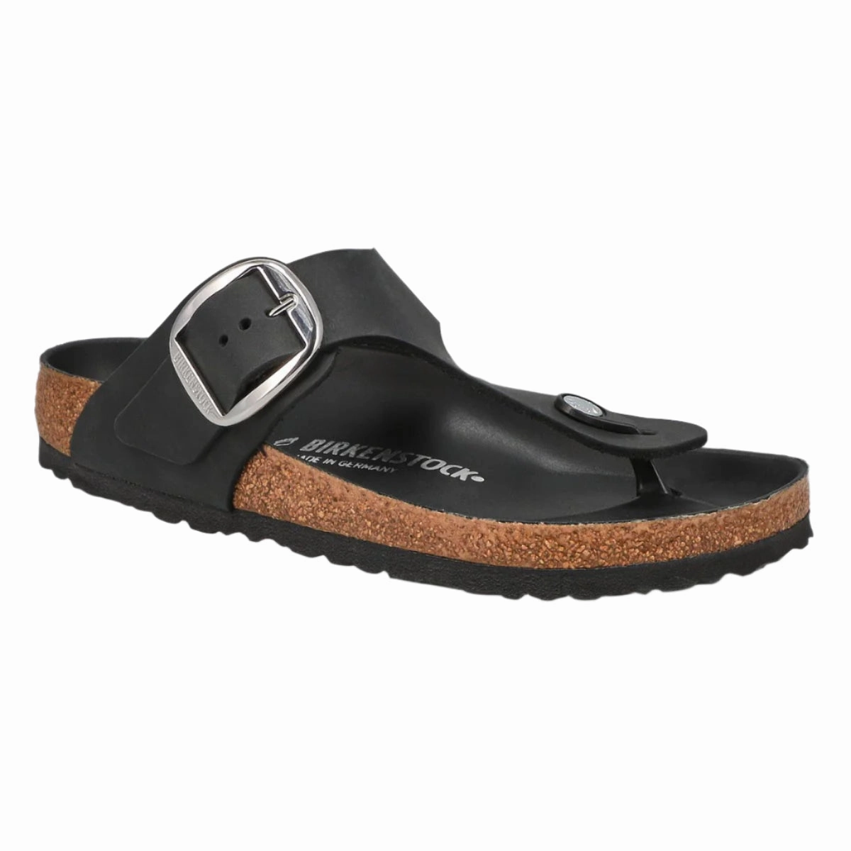 Wool Clogs Gizeh Black Big Buckle