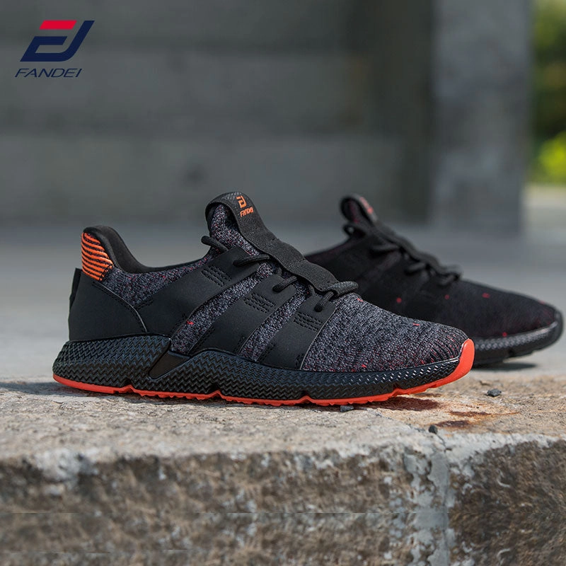 FANDEI New Original Winter Running Shoes for Men Outdoor Sport Shoes Mens Light Sneakers Cushioning Non-slip Mesh Walking Shoes For Pronation Best Walking