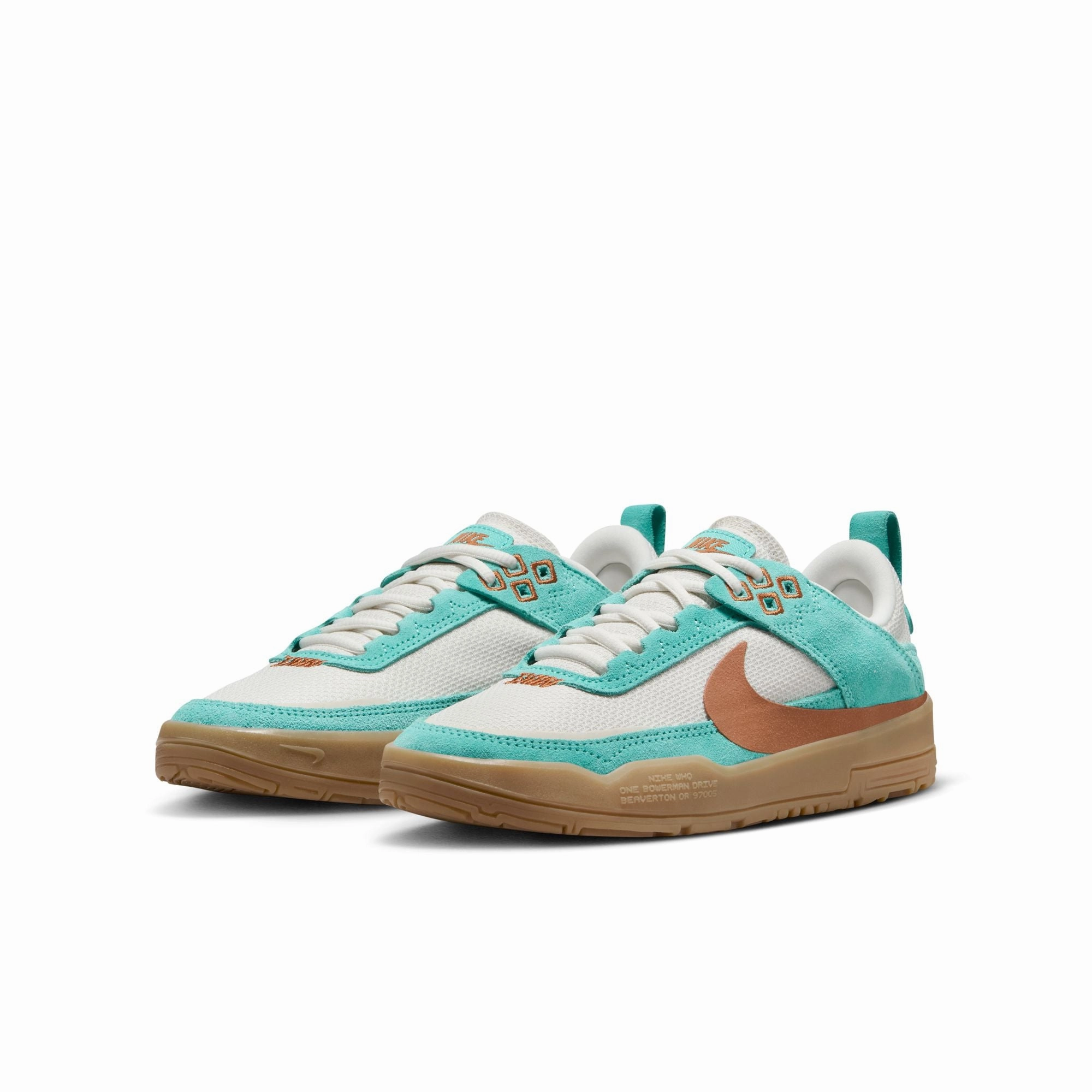 Design Your Own Shoes Nike Nike SB Day One (GS) Kids Frost Green/Dark Russet