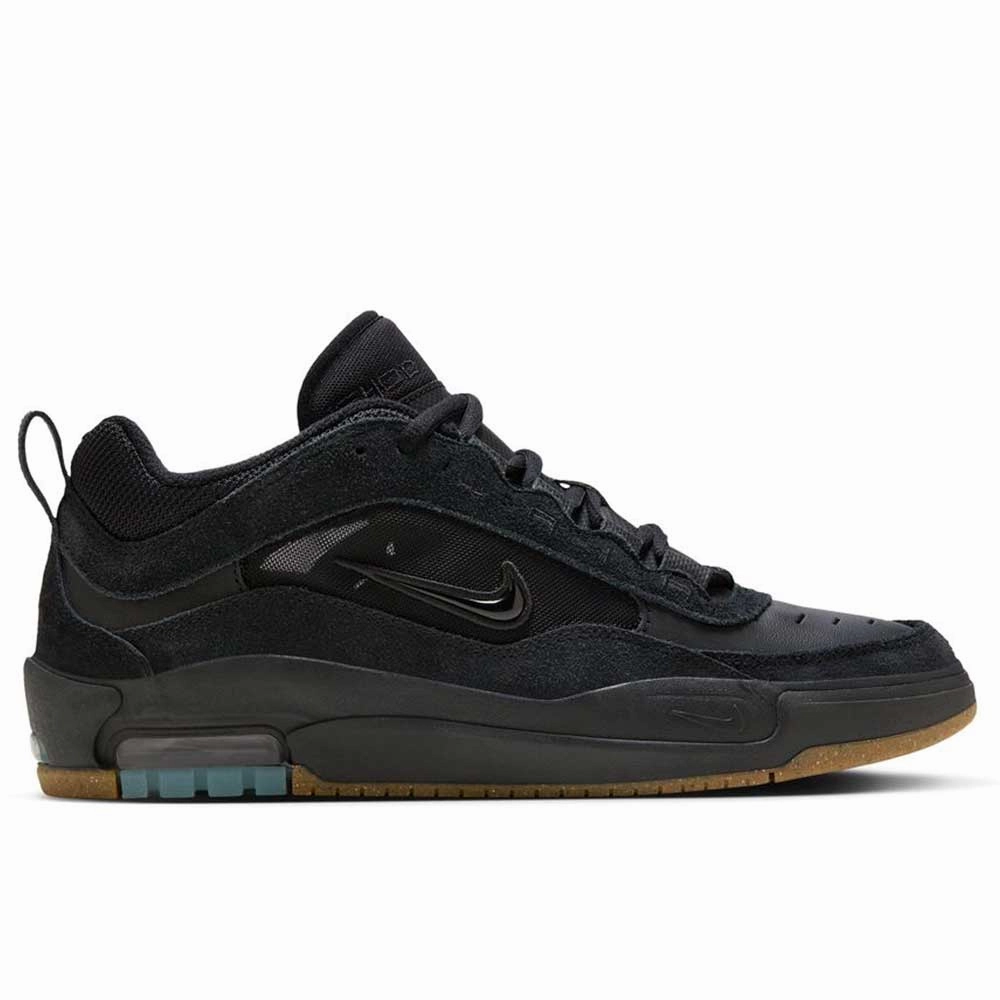 Nike Air Max Correlate Shoes FB2393001 Black Anthracite Air MAX Ishod Nike SB Suede & Leather Skateboarding Shoes