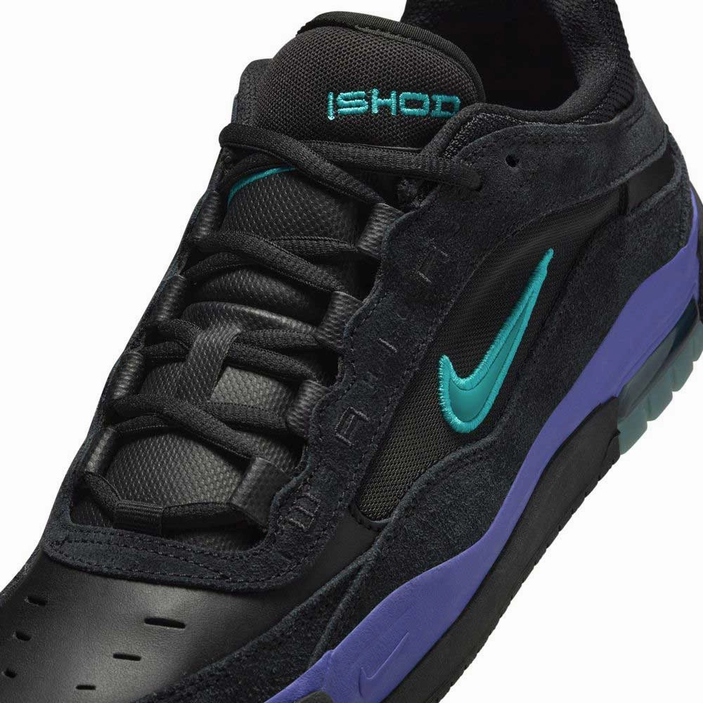 Nike Nyjah Shoe FB2393003 Dusty Cactus Black Air Max Ishod Wair Leather Suede Shoes
