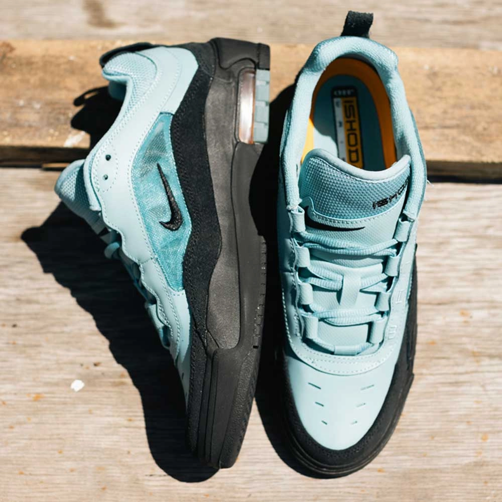 Nike Vapor Pro Tennis Shoe FB2393400 Denim Turq Black Denim Air MAX Ishod Nike SB Suede Leather Skateboarding Shoes