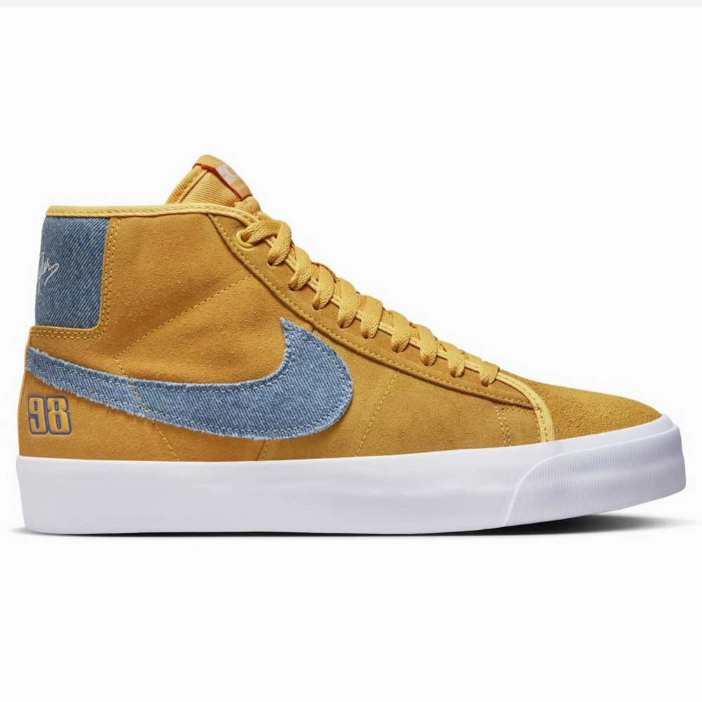 FD0269700 University Gold Game Royal Blazer Mid Nike SB Suede Shoes Grant Taylor Street Legal Nike Shoes Release Dates