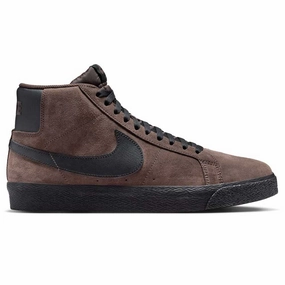 FD0731201 Baroque Brown Black Blazer Mid Nike SB Suede Skateboarding Shoes Nike Floral Shoes