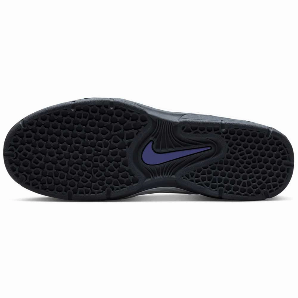 FD4691101 Summit White Persian Violet Vertebrae Nike SB Suede Nike Shoes With Strap Across