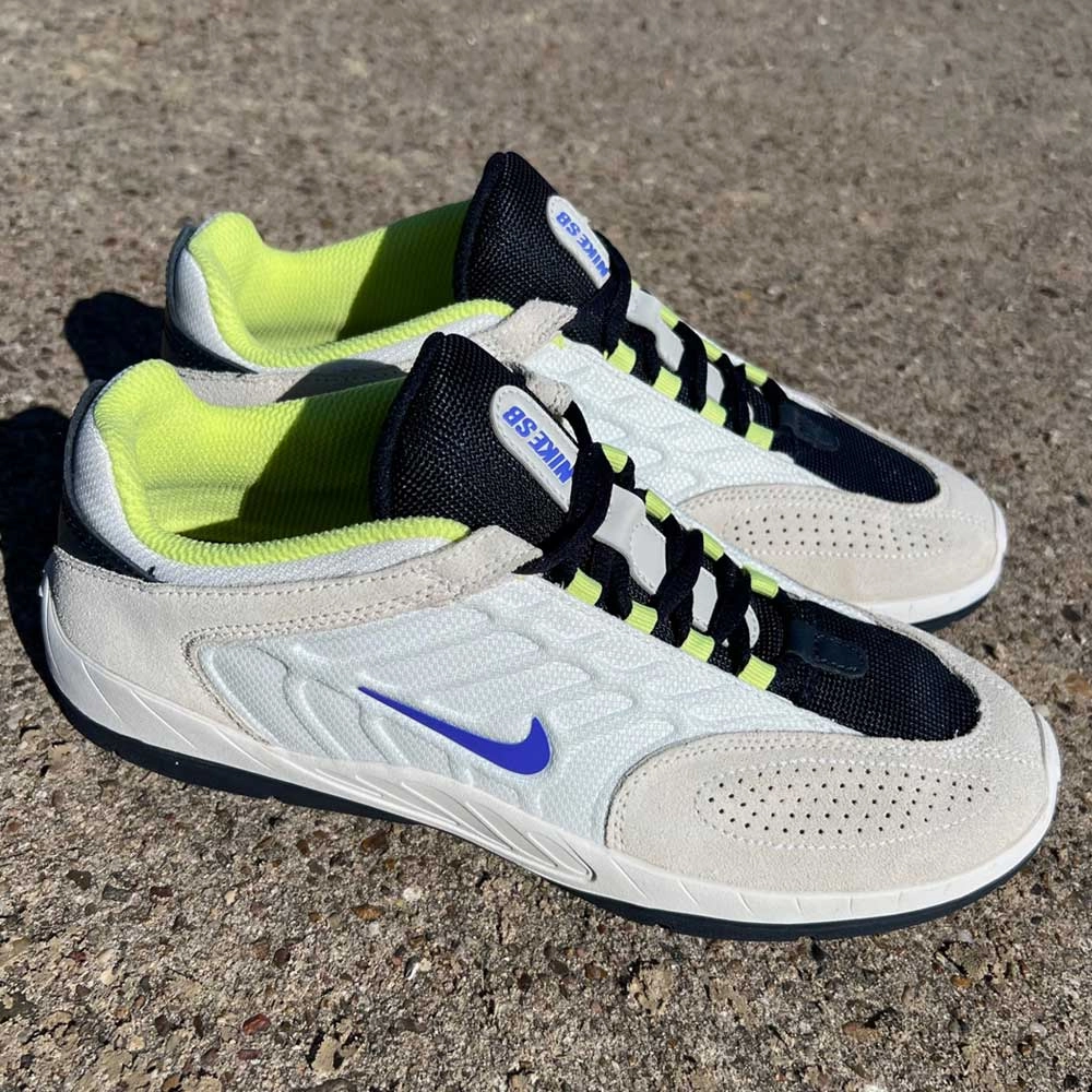 Nike Shoes Men FD4691101 Summit White Persian Violet Vertebrae Nike SB Suede