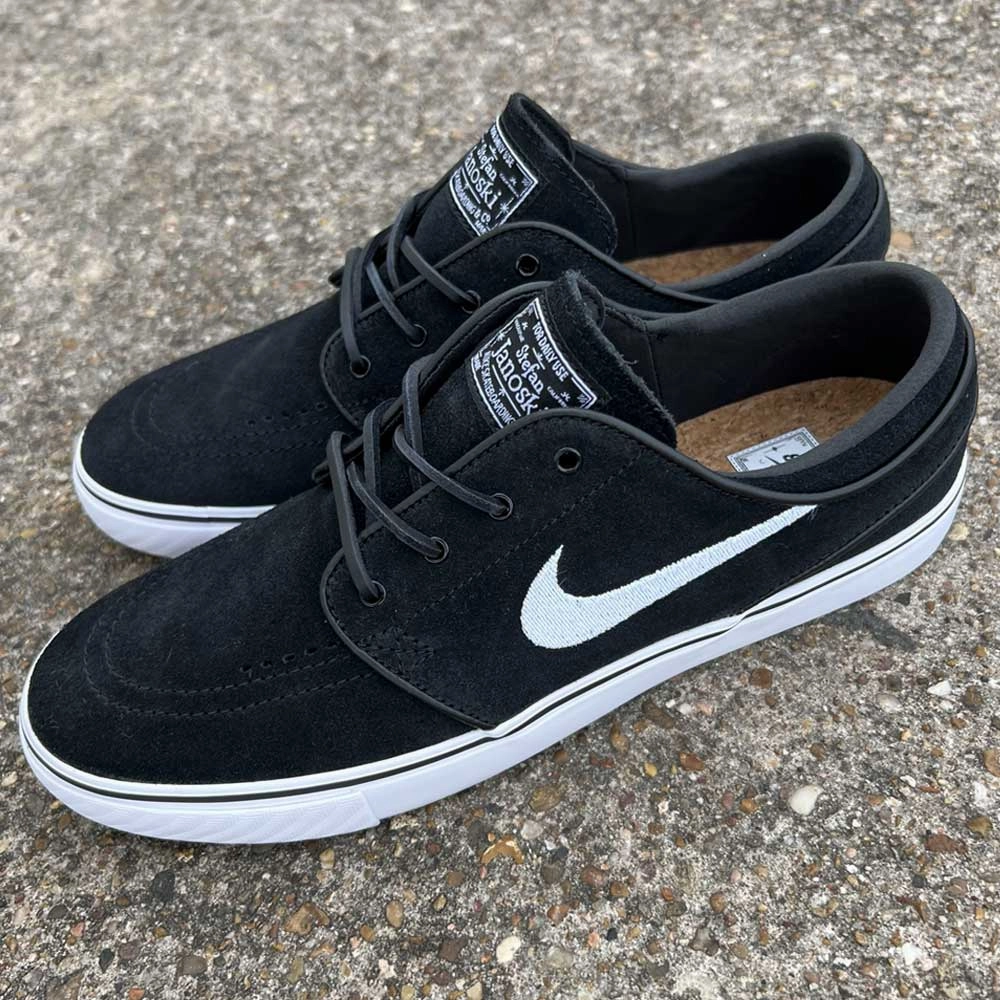 FD6757001 Black White Janoski OG Nike SB Suede Shoes Best Nike Training Shoes