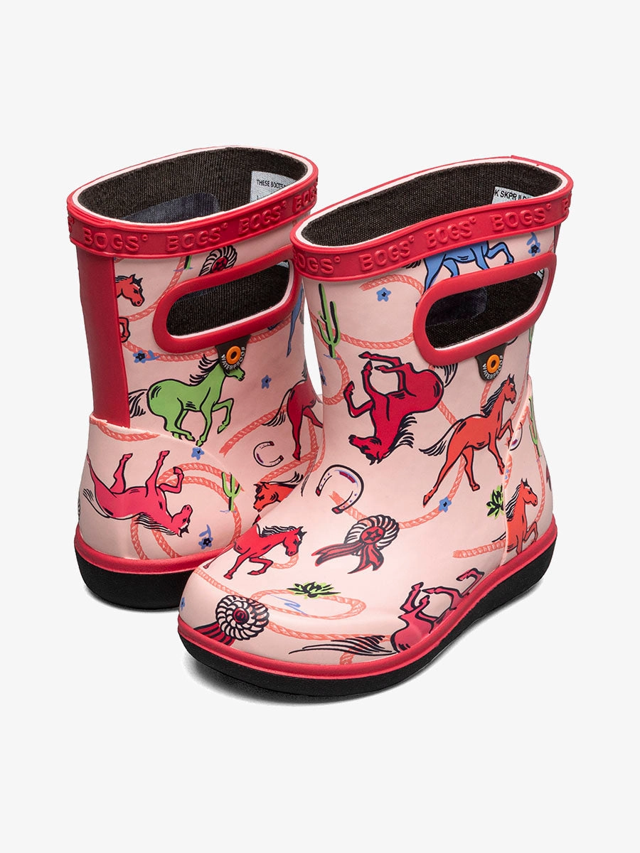 Toddlers' Skipper II Rodeo Horses Chunky Ankle Boots