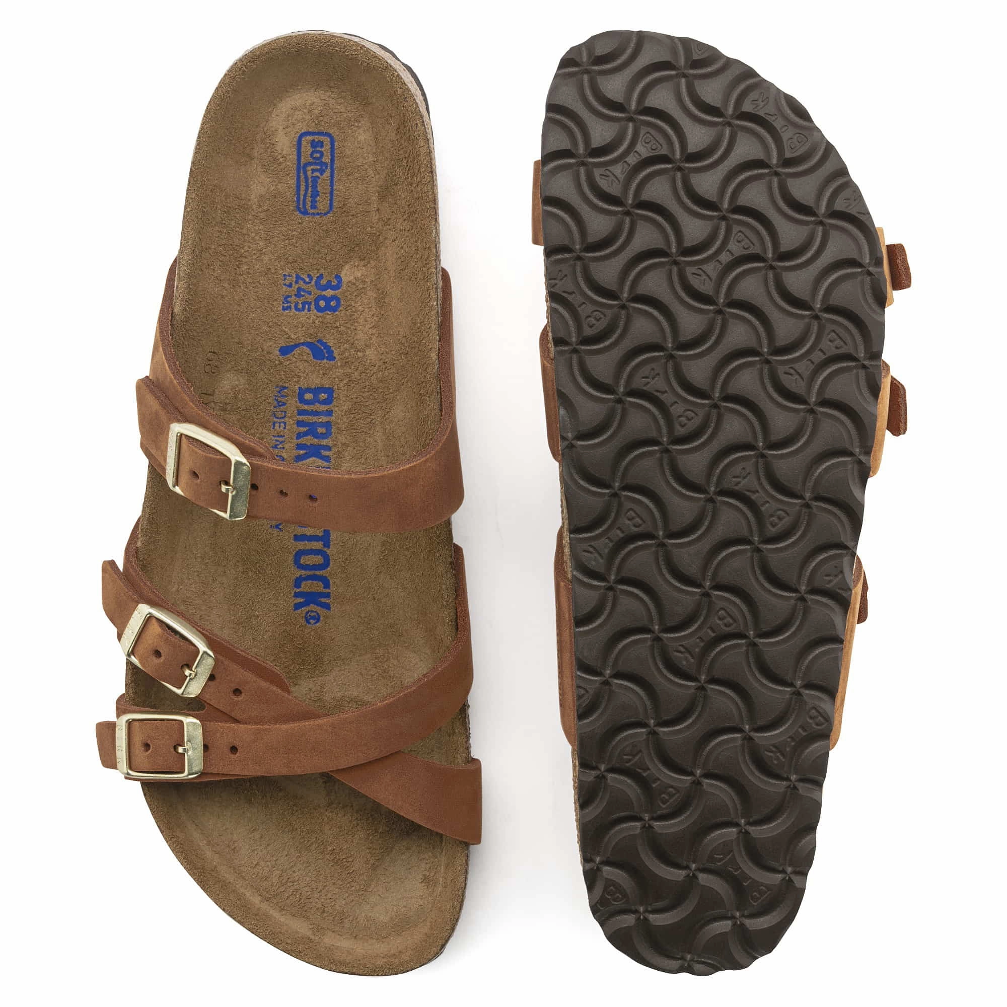 Franca Nubuck Leather Arizona White