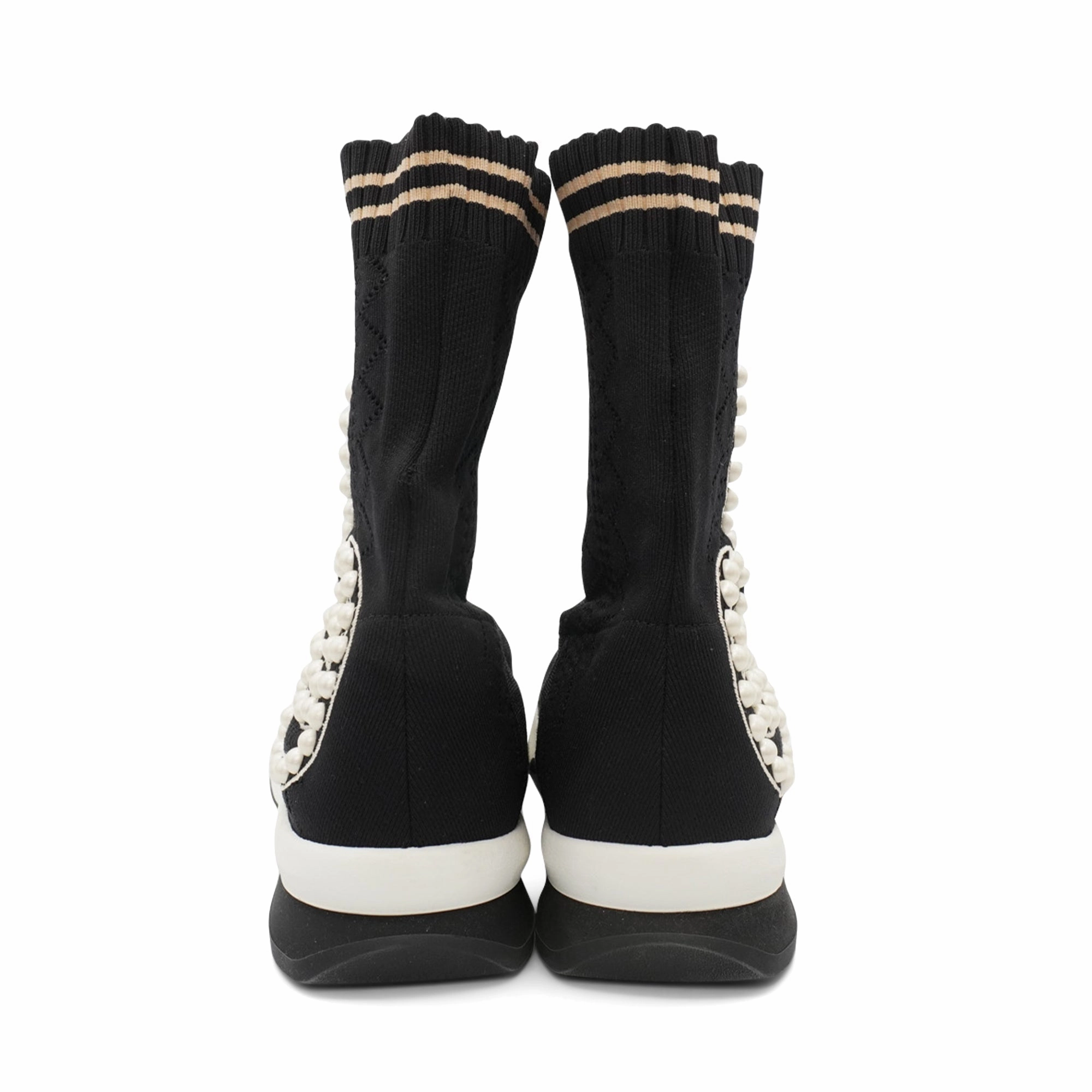 Fendi 'Rockoko' Sock Sneakers - Women's 41 Wyatt Ankle Boots