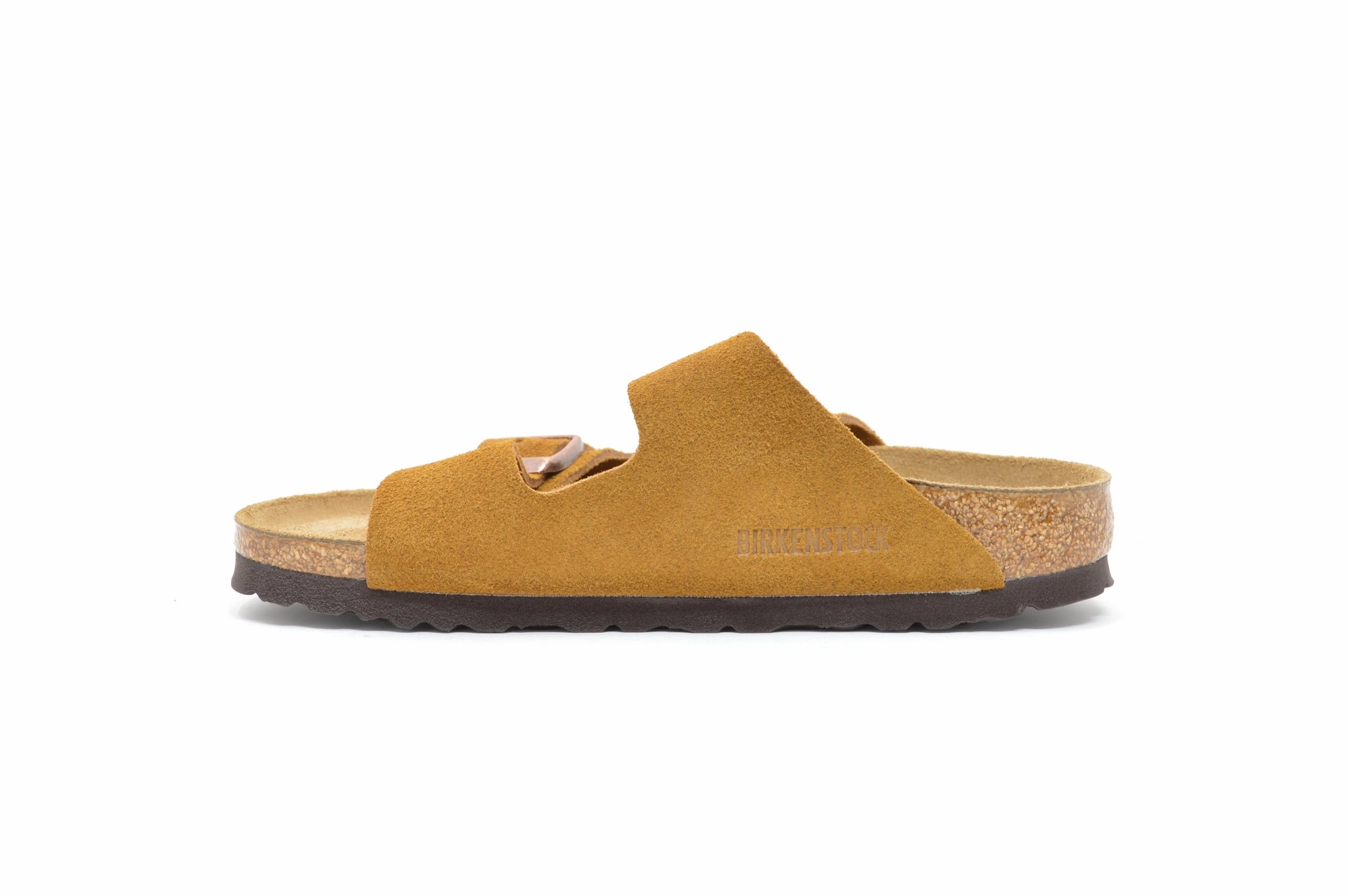 BIRKENSTOCK Arizona Soft Footbed Suede Leather Sandalas