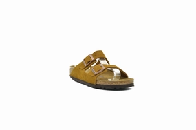 Bend Low BIRKENSTOCK Arizona Soft Footbed Suede Leather