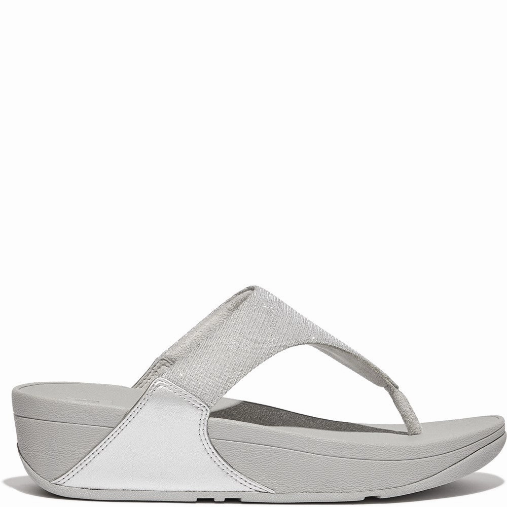 Fitflop Lulu Shimmerlux Toe Post Sandals Rainbow Flip Flops In Stores