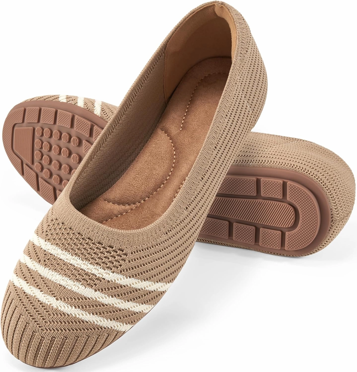 Asics Gel-cumulus 21 G-tx Running Shoes Flats for Women Ballets Shoes: Comfortable Knitted Dressy Work Flats - Ladies Wedding Flat Casual Shoes