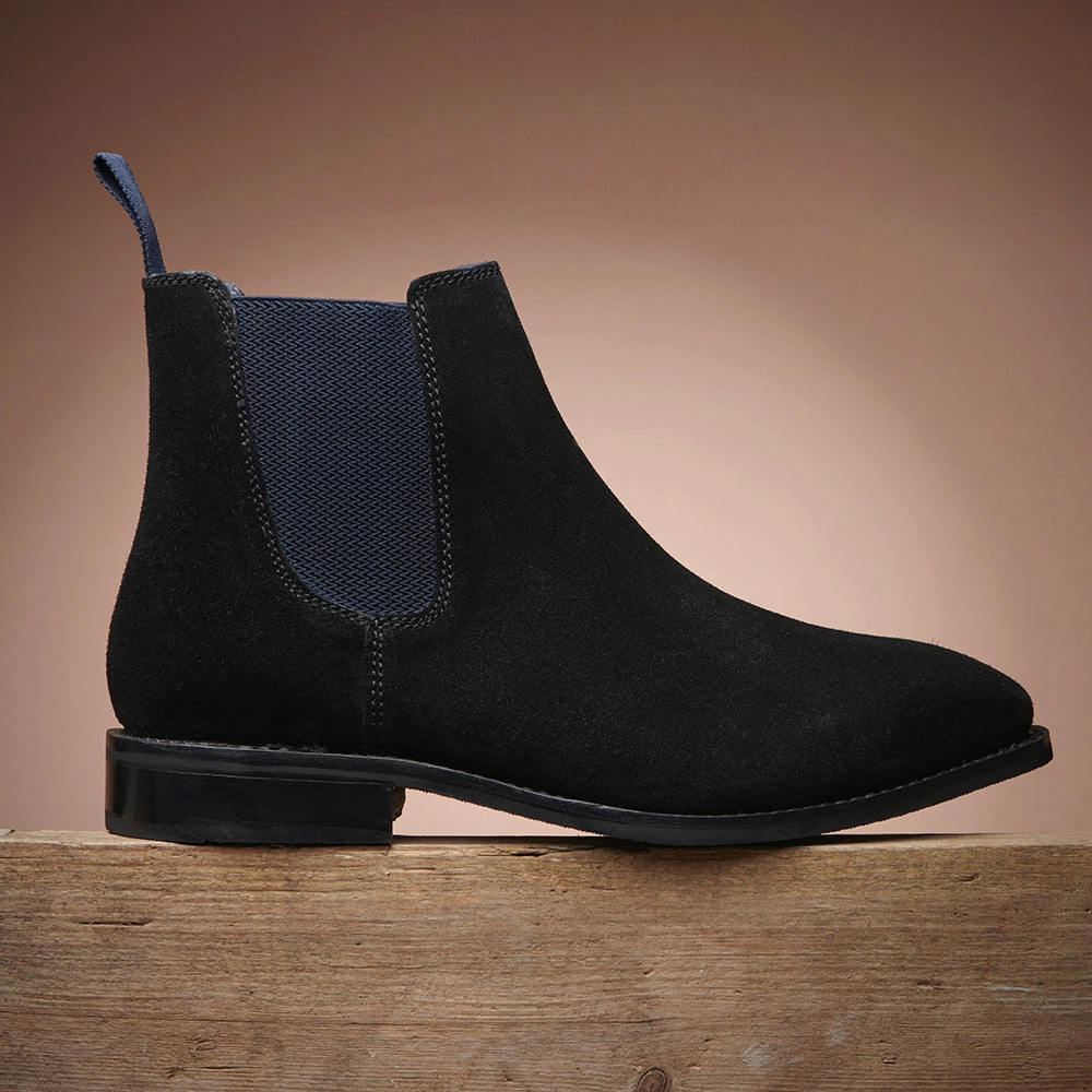Chelsea Boots Amazon Vanguard Chelsea Boot - Black Suede
