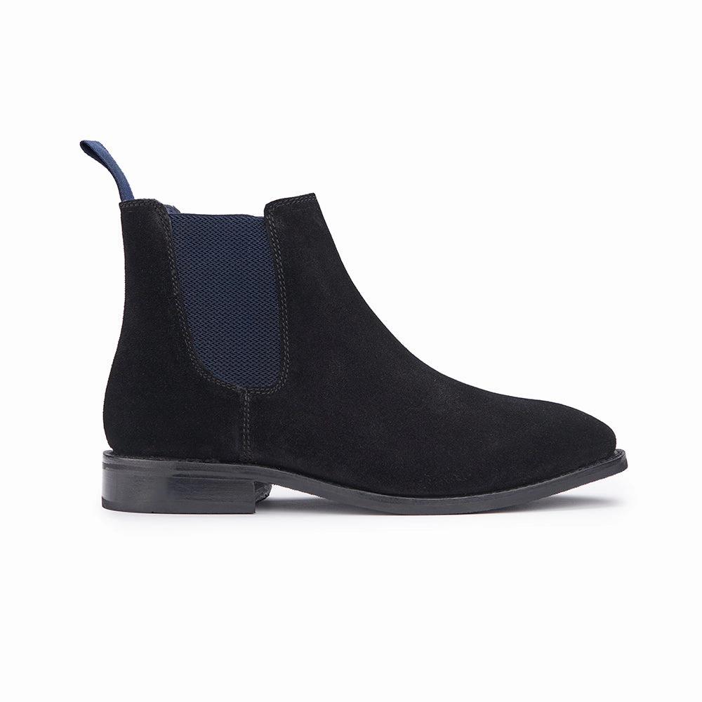 Vanguard Chelsea Boot - Black Suede Vero Cuoio Chelsea Boots