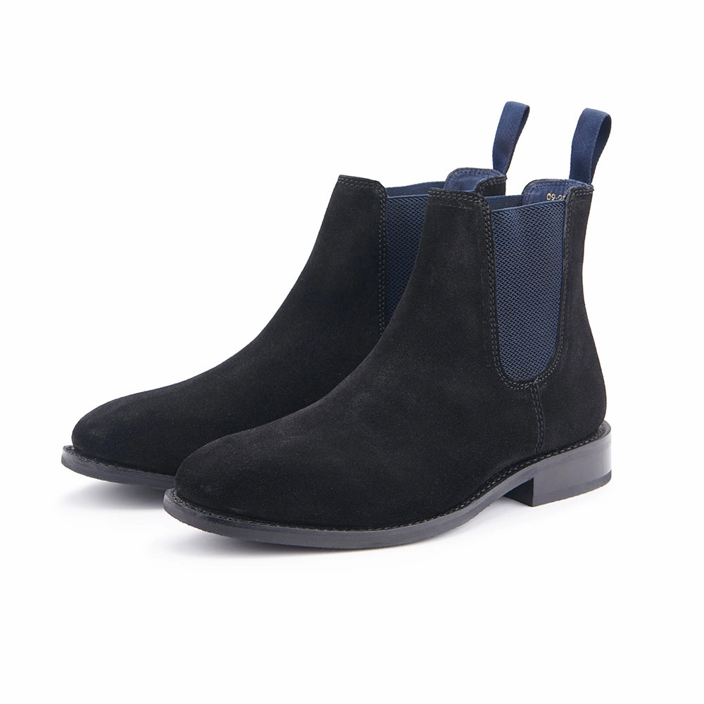 Vanguard Chelsea Boot - Black Suede Courmayeur Valley Chelsea Boot