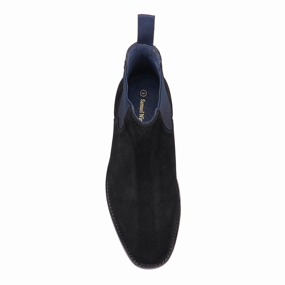 Vanguard Chelsea Boot - Black Suede Ponce Chelsea Boots