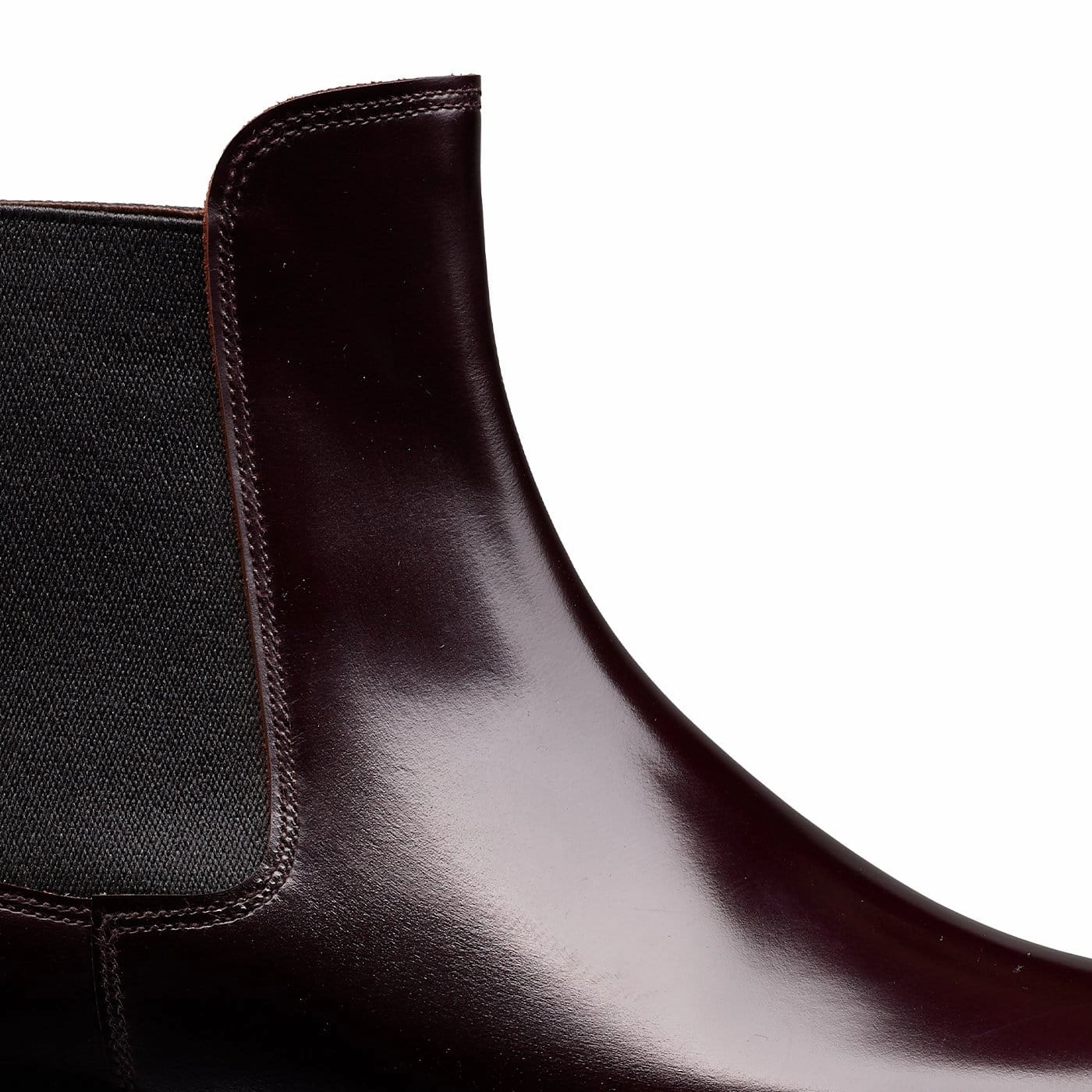 Lined Chelsea Boots Poppy Burgundy Cavalry Calf