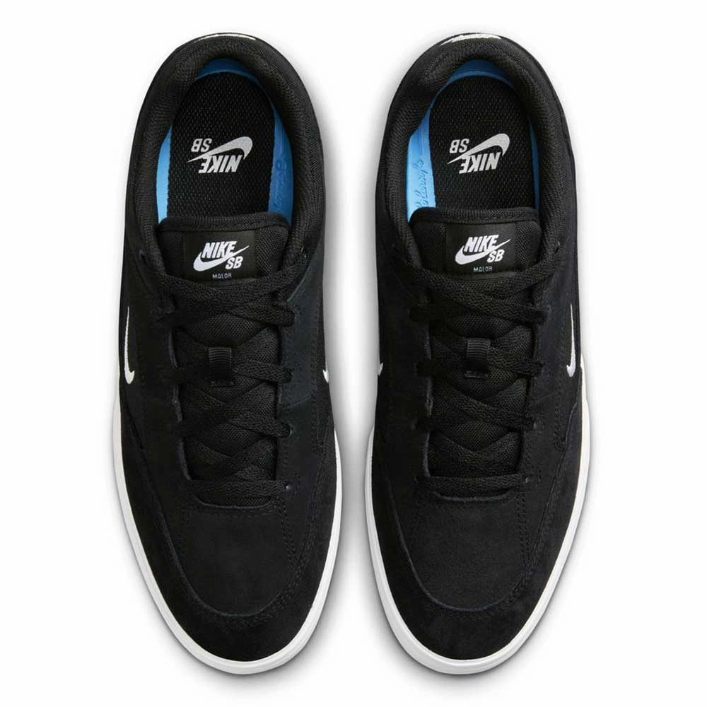 Tan Nike Shoes FV6064001 Black White Malor Nike SB Suede Skateboarding Shoes