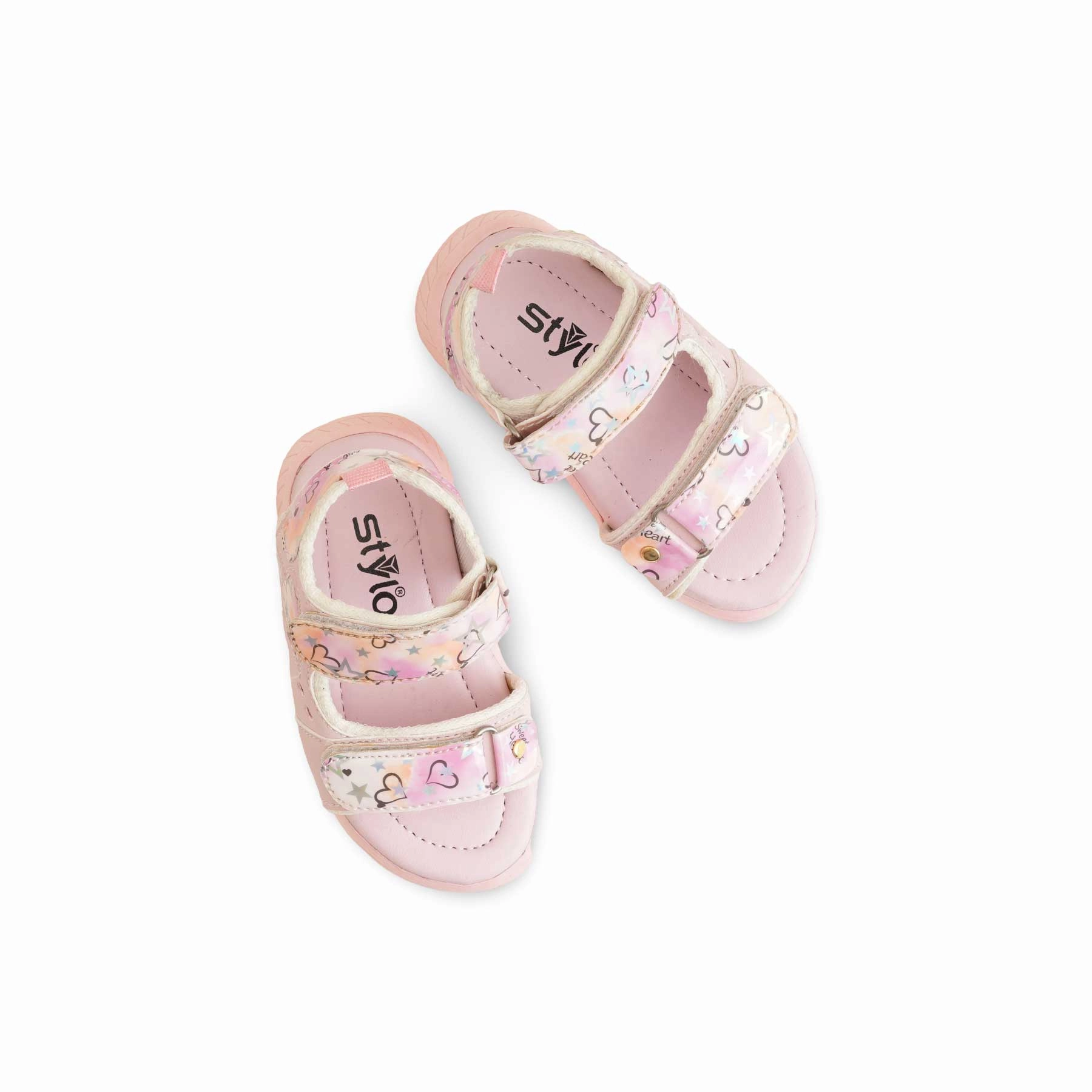 Sandals Discounts Girls Pink Casual Sandal KD9912