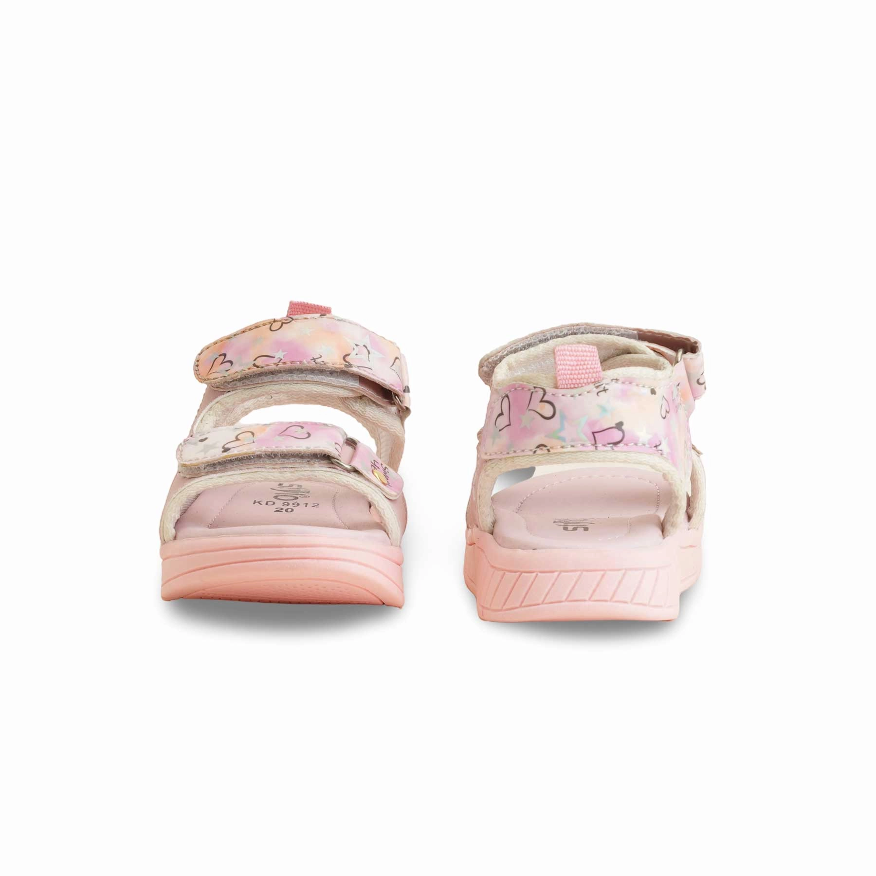 Girls Pink Casual Sandal KD9912