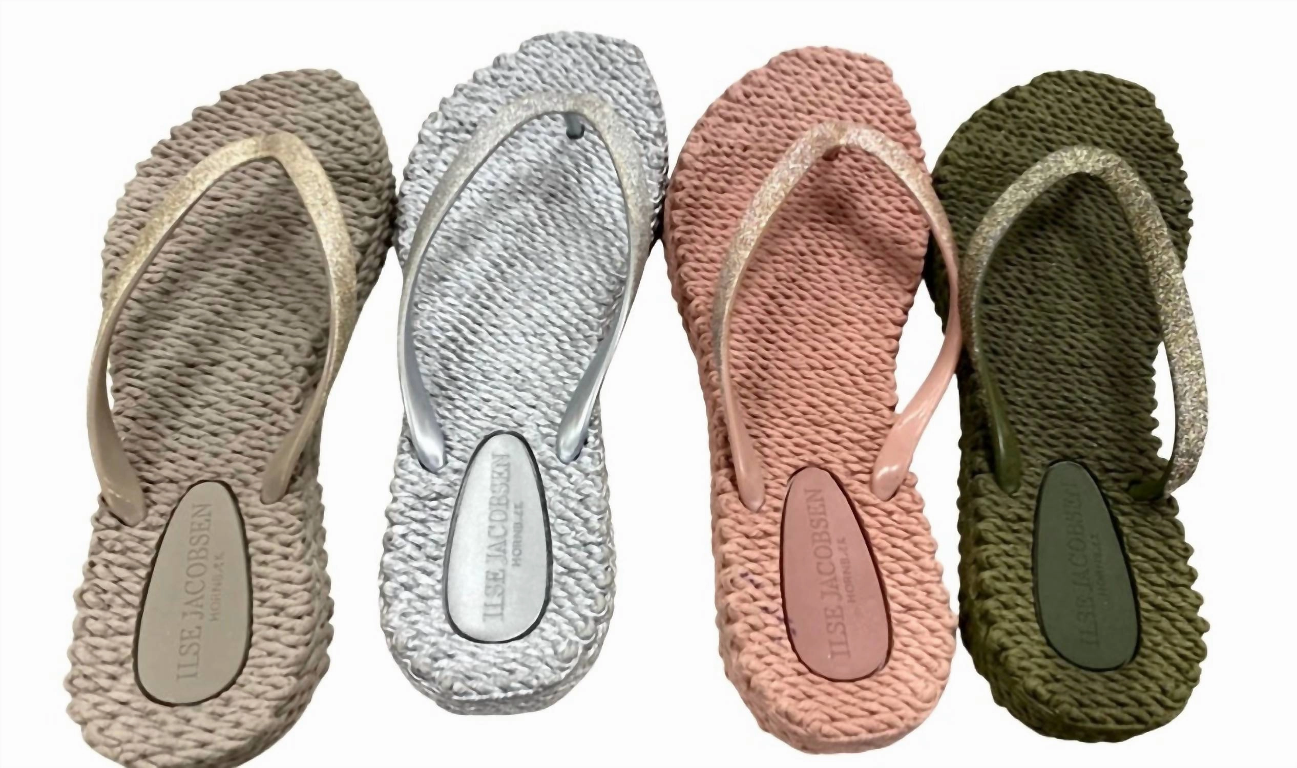 Women Cheerful Flip Flop In Gold Solei Sea Flip Flops