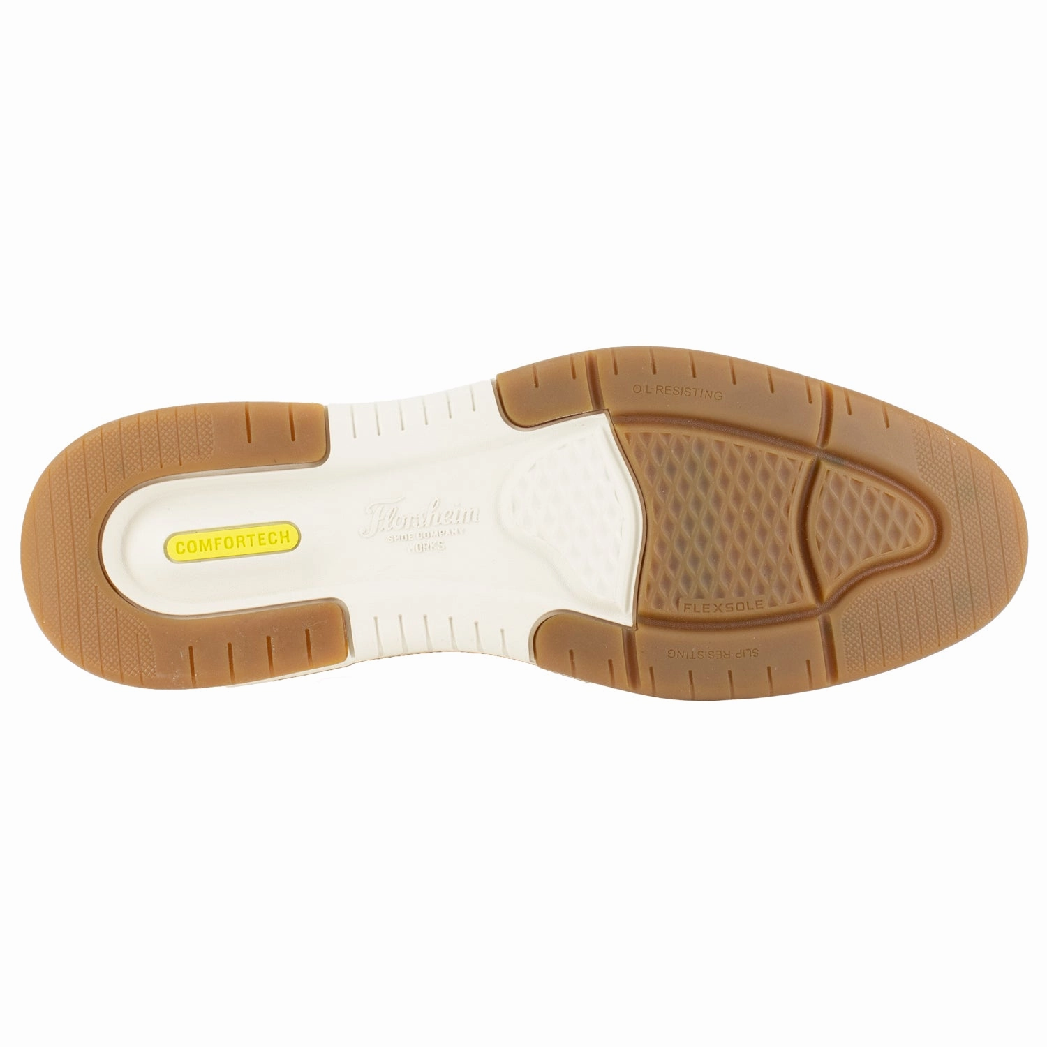 Florsheim Mens Cognac Leather Work Shoes Flair Steel Toe Pointed Toe Cowboy Boots