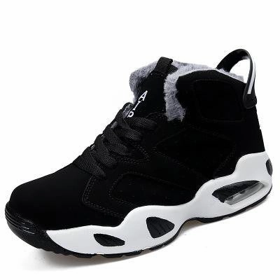 Boys Tennis FOORAABO Top Air  Fur Winter Sneakers