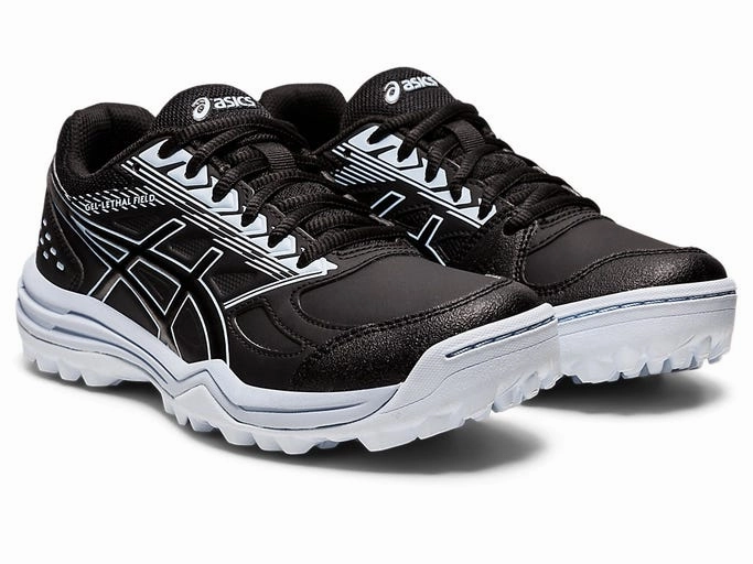 Asics Womens Gel Lethal Field Turf and Hockey Shoe - Black/Soft Sky Asics Weightlifting Shoes Review
