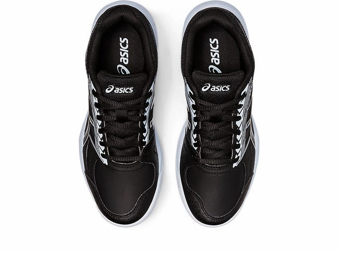 Asics Womens Gel Lethal Field Turf and Hockey Shoe - Black/Soft Sky Asics Studded Running Shoes