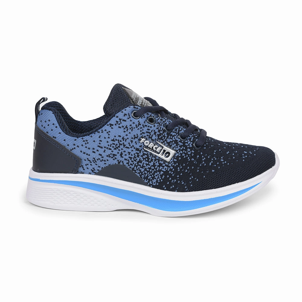 Force10 Sports Lace up Shoes For Women (Navy Blue) NIARA-20 By Liberty Unisex Slipspeed Training Shoes