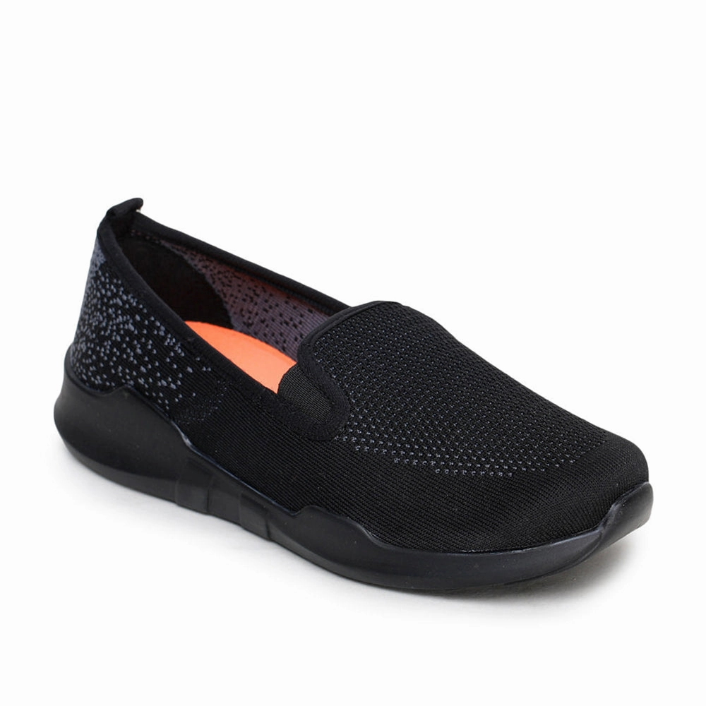 Force 10 Women's Black Sporty Casual Non Lacing (AVILA-06) Best Minimalist Shoes For Weight Training