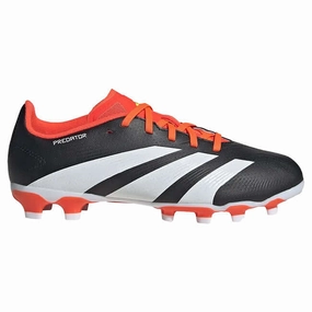Black Knee Boots Adidas Football Kids Predator League Multi Ground Boots Core Black / White / Solar Red