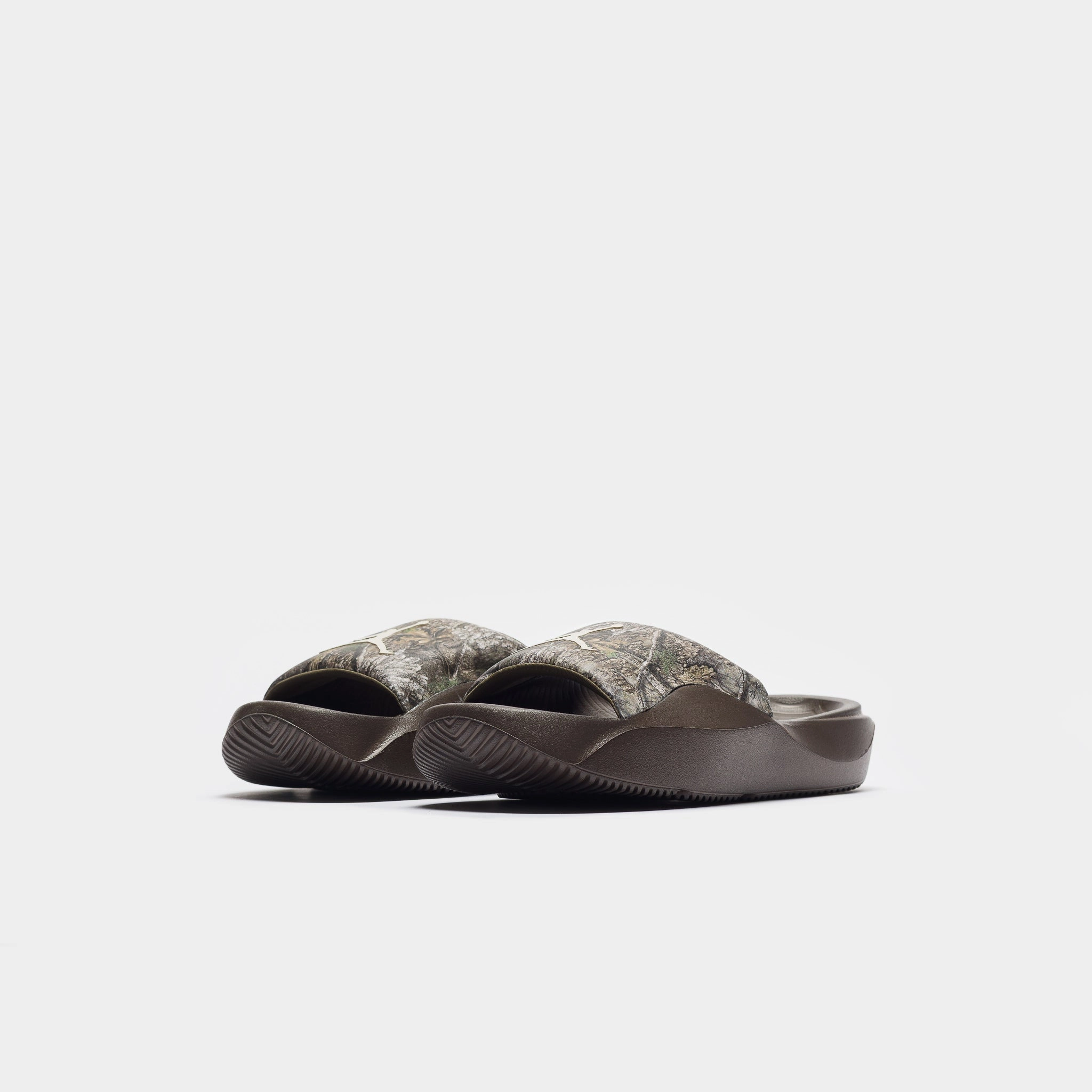 The North Face Slippers Franchise Realtree Slide in Medium Olive/Lt Orewood Brown