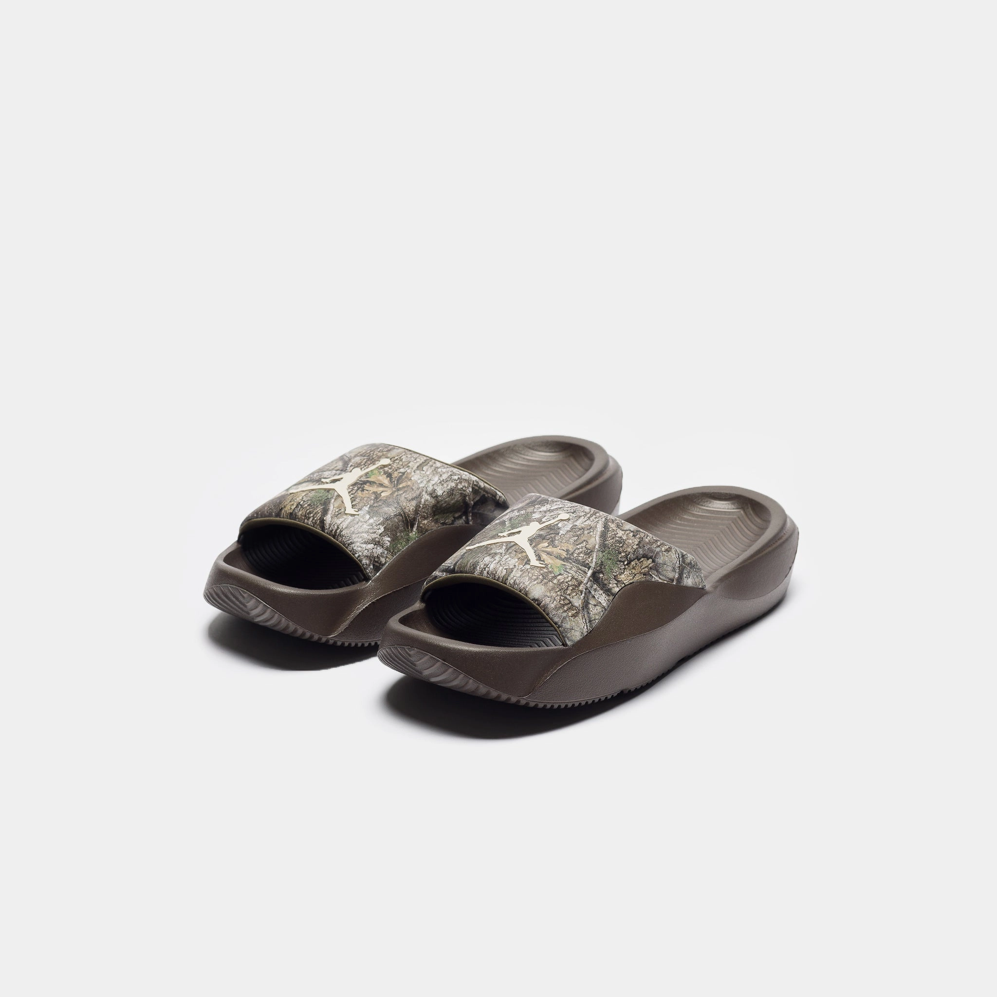 Franchise Realtree Slide in Medium Olive/Lt Orewood Brown Slippers Hickory