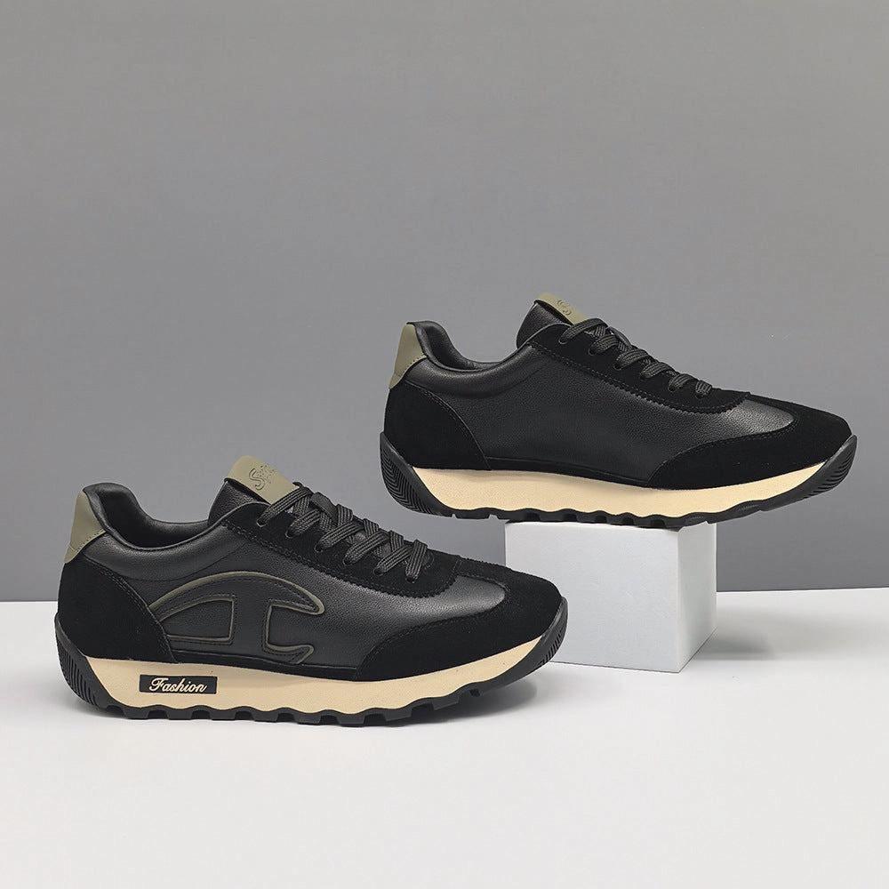 Best Brogues For Jeans Men Stylish Fashion Soft Leather Casual Sneakers