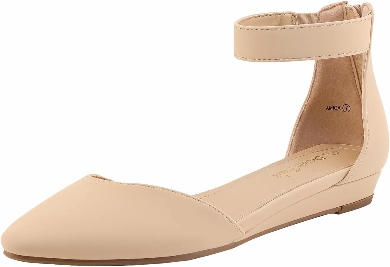 Asics Shoes Venture 9 DREAM PAIRS Women's Low Wedge Ankle Strap Dress Flats Shoes