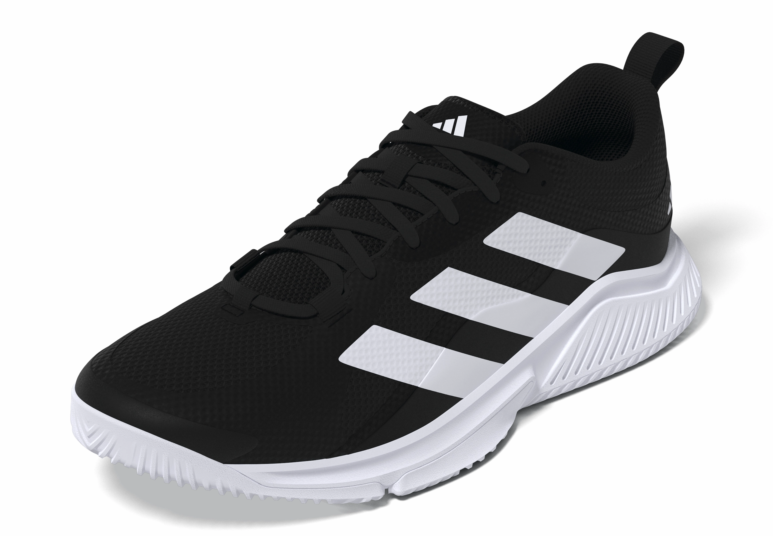 Adidas Mens Court Team Bounce 2.0 - Black/White Crazyflight Mid Tokyo Volleyball Shoes