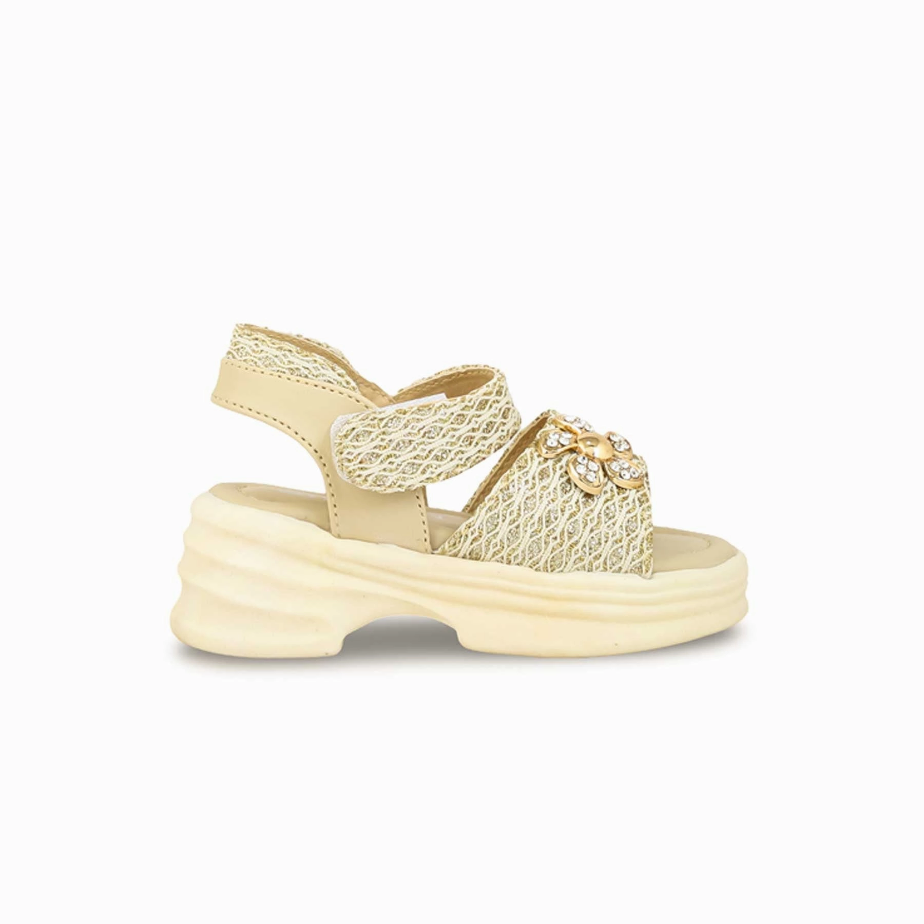 Girls Golden Formal Sandal KD9900 Sandals Crocs