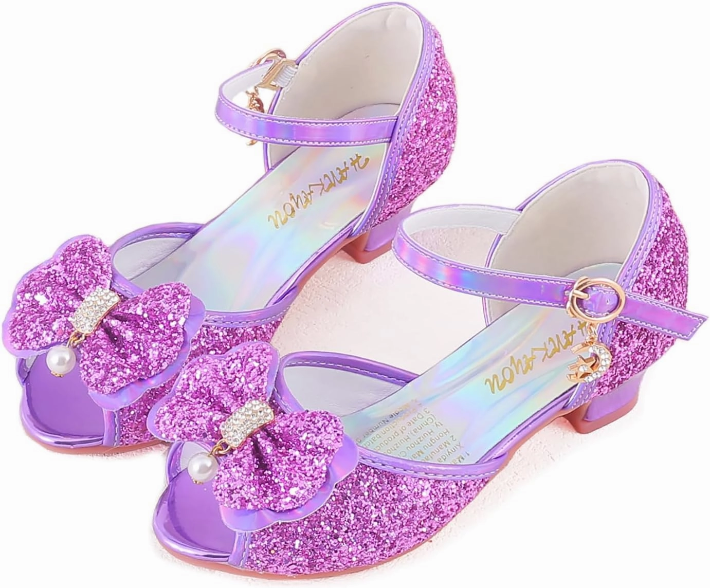 Asics Shoe Width Guide Girls Mary Jane Glitter Wedding Party Dress Shoes Princess Flower Strap Shoes