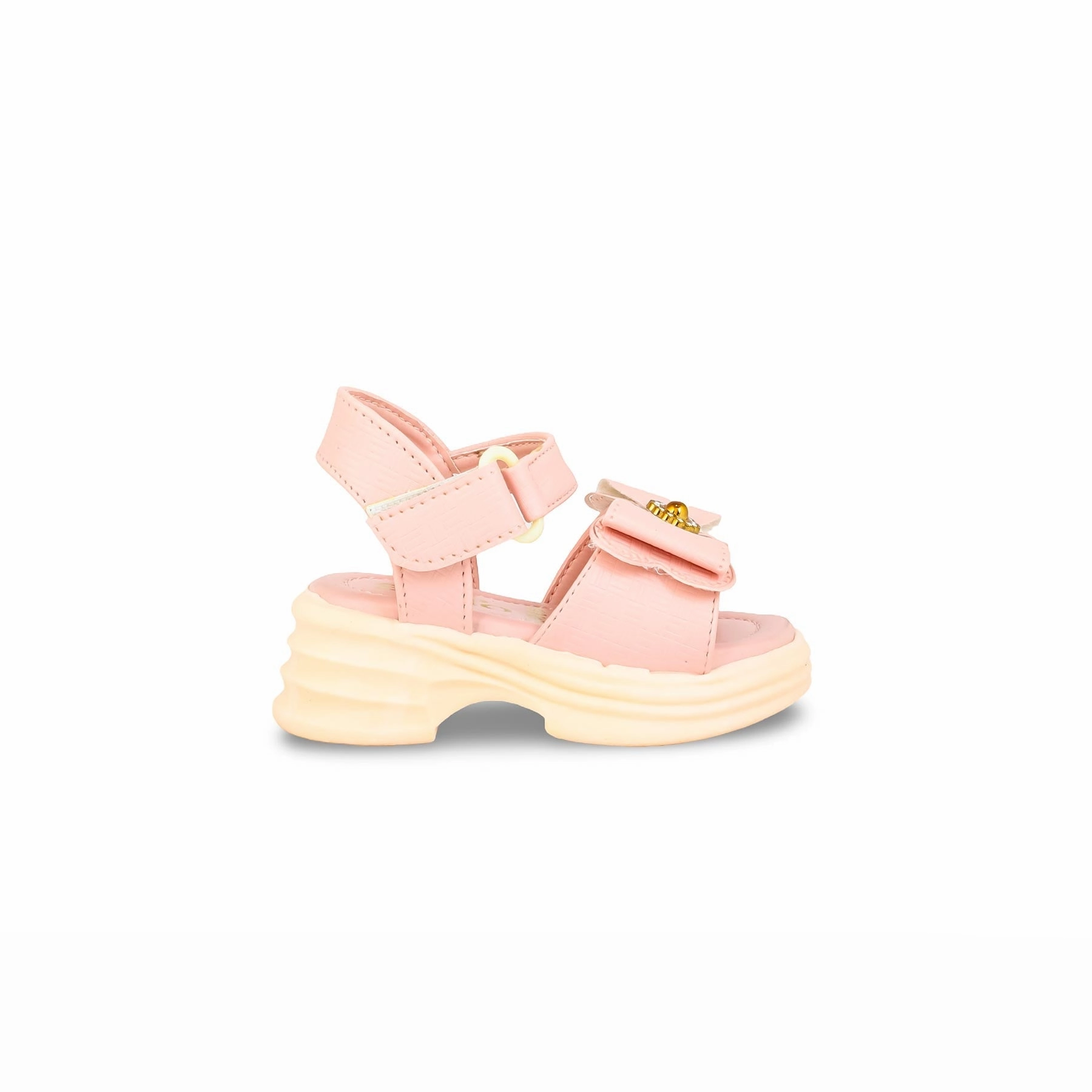 Girls Pink Formal Sandal KD4869