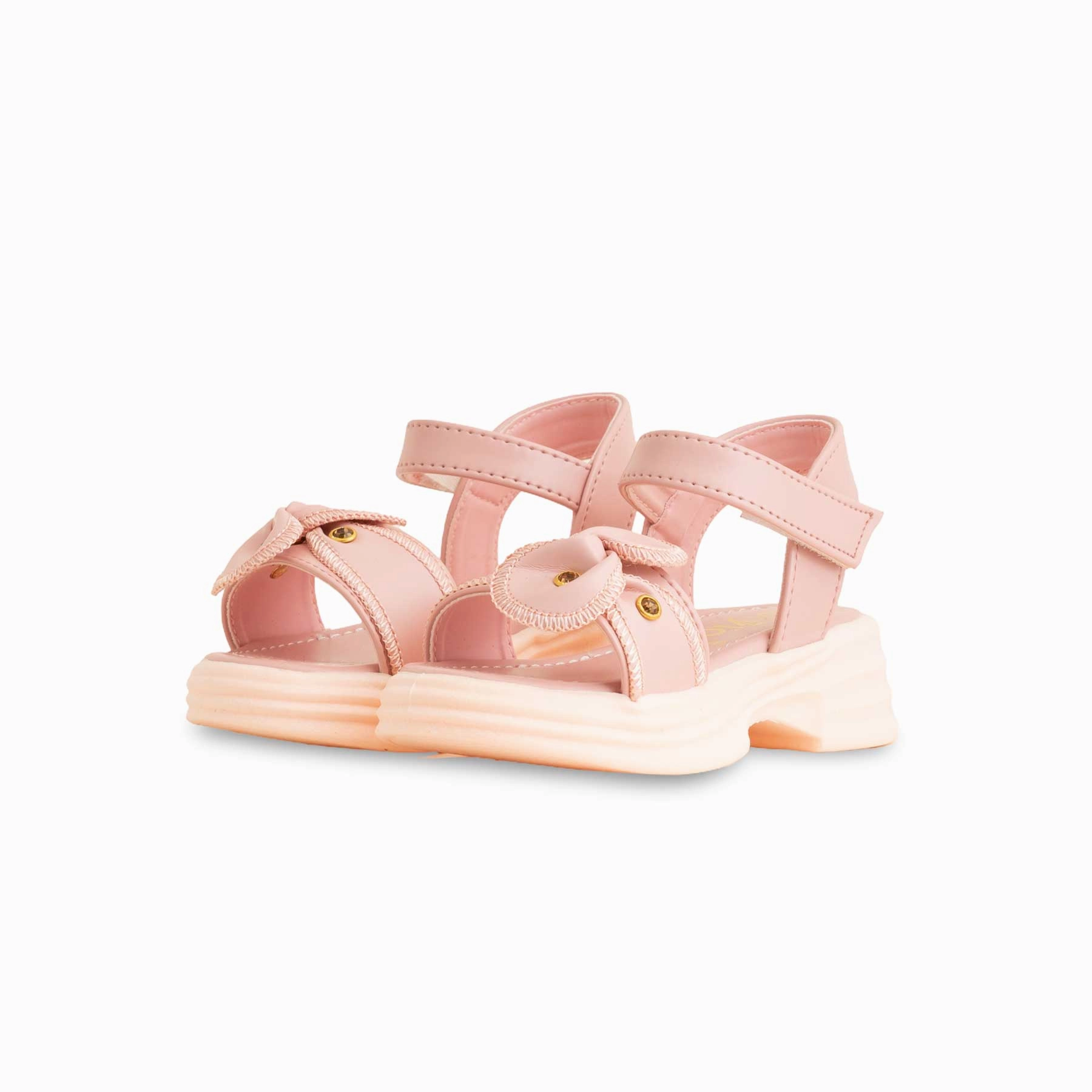 Girls Pink Formal Sandal KD4870