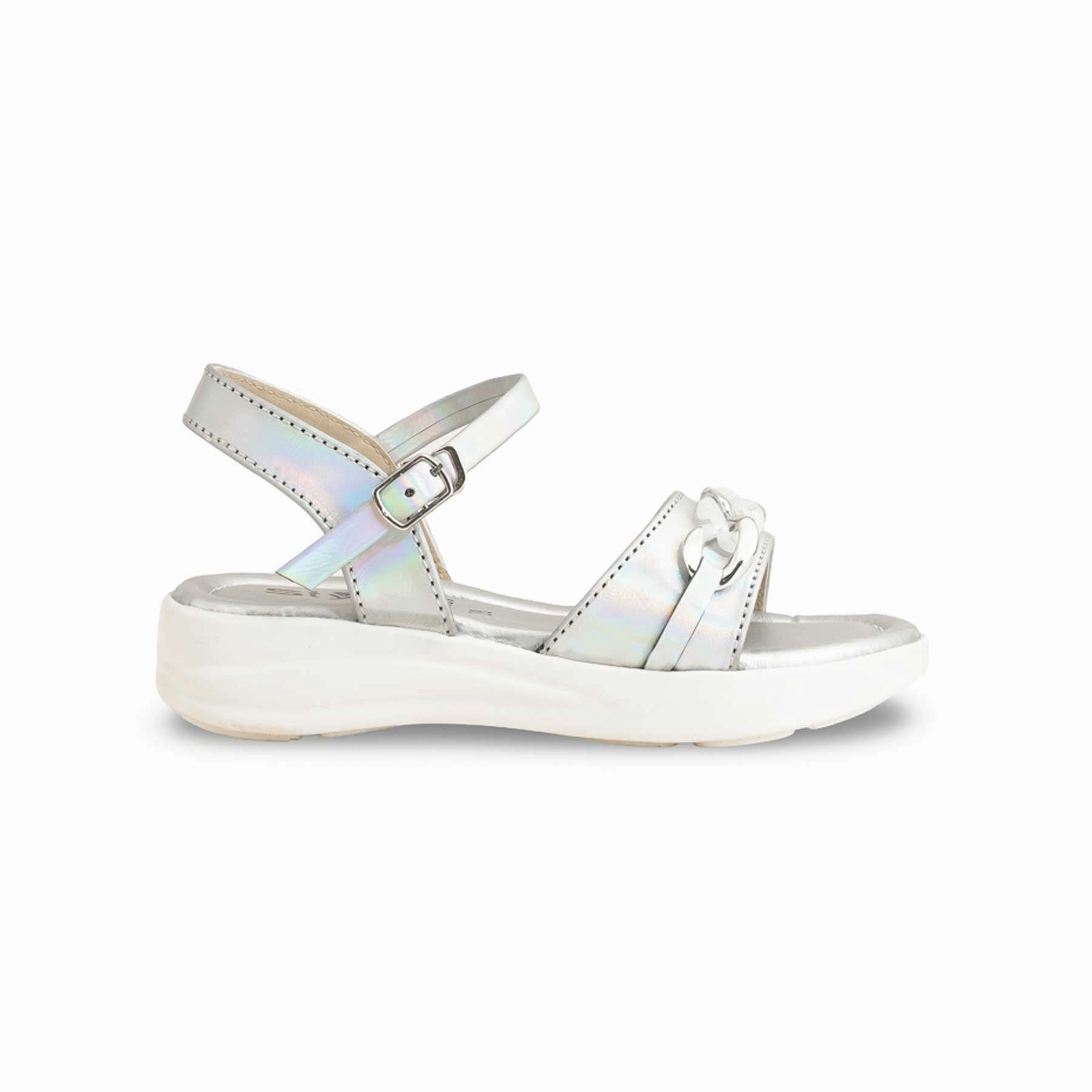 Girls Silver Formal Sandal KD9867 Sandals For The Bride