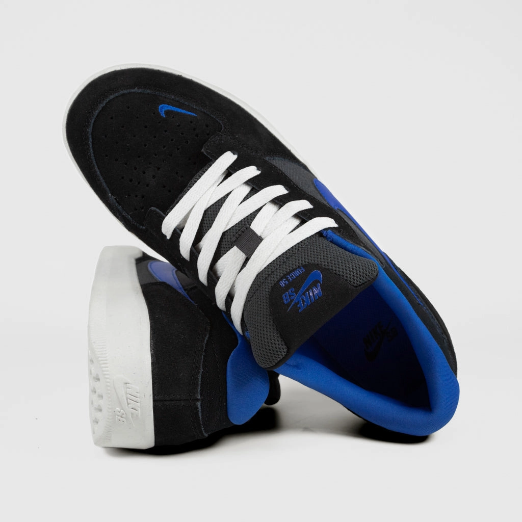 Nike SB - Force 58 Shoes - Black / Hyper Royal - Anthracite Nike Shoes Gary Payton