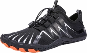 Ex-eo Asics Wrestling Shoes Grounded Footwear Barefoot Shoes for Women Men with Neuropathy - Comfortable Lightweight Non-Slip Hike Shoes, Includes Shoe Laundry Bag