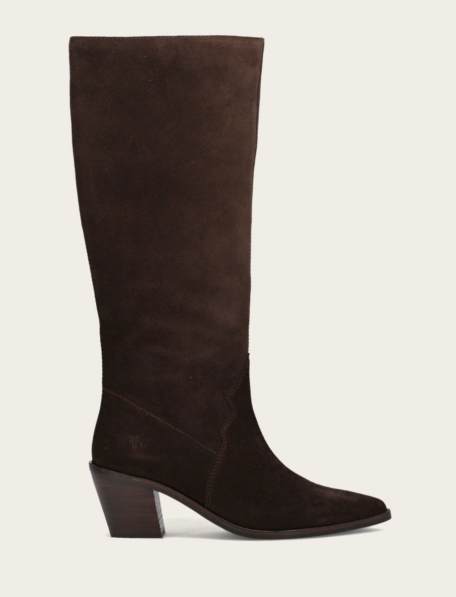 Denvee Suede Knee-high Boots Sara Slouchy