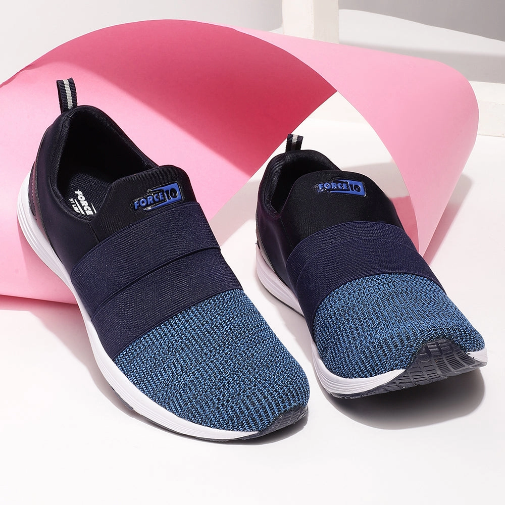 Force 10 Women's Blue Sports Non Lacing (MARTIE-11) Nike Training Shoes Sale